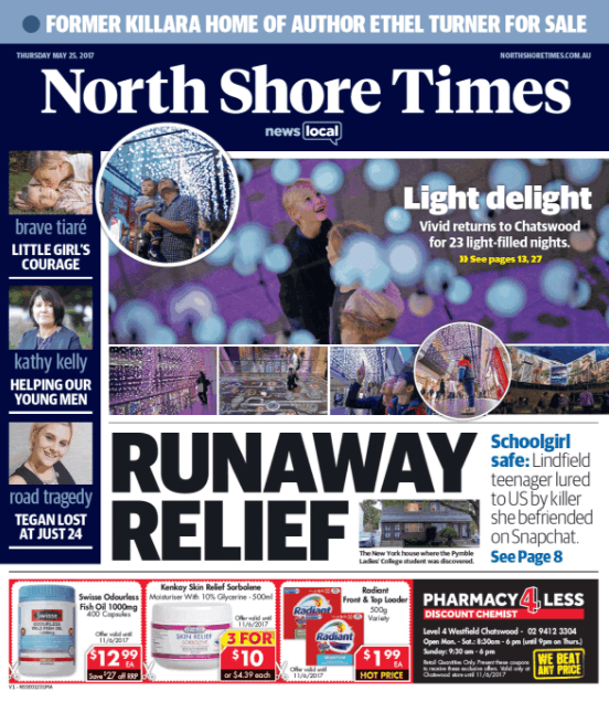 cover north shore times 25.05.17